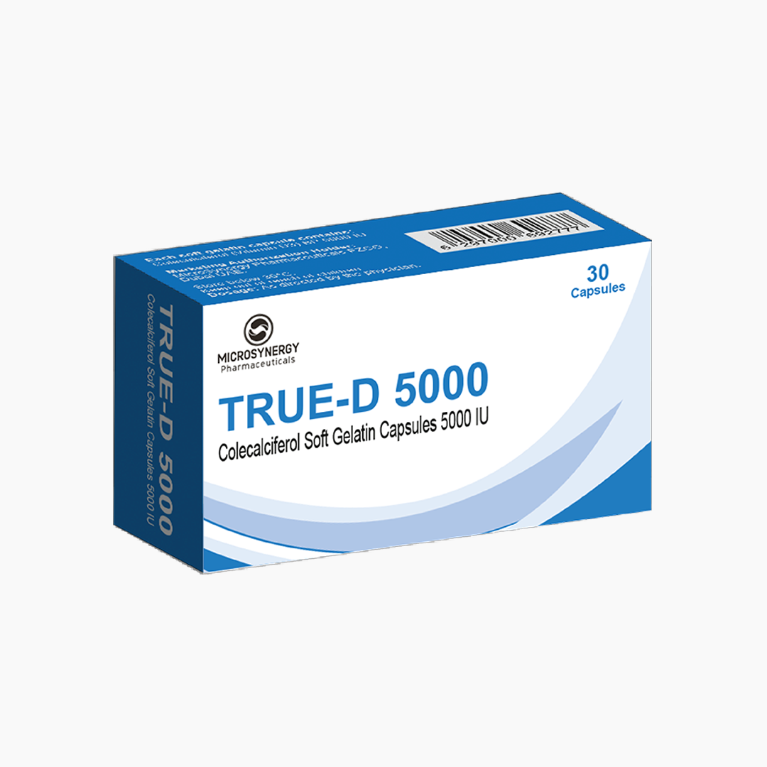 TRUE-D 5000 packaging visual